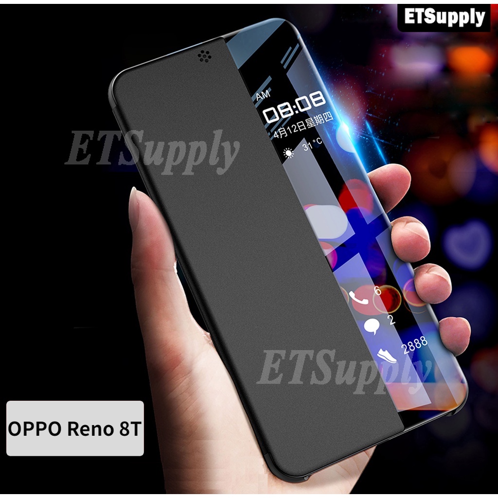 เคสโทรศัพท์มือถือหนัง ฝาพับ พร้อมช่องใส่บัตร ตั้งได้ สําหรับ OPPO Reno 8 Pro 8Z 8T 8T 8 Pro 8Z A78 5