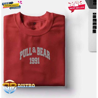 Distro Pull &amp; Bear 1991 Silver T-Shirt Premium Quality Short Sleeve T-Shirt Present Viral T-Shirt Words_03