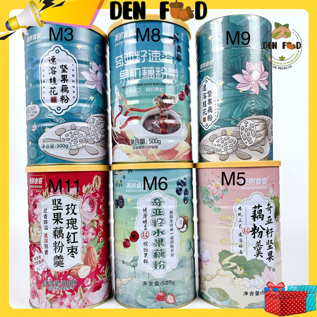 Lotus Root Powder Mix Nutrition Seeds, ลดน ้ ําหนัก, Diet, Eat Clean Healthy Nourishing Meizhoushike Brand
