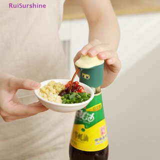 Ruisurshine ใหม่ ขวดปั๊มซอส หัวปั๊ม ถอดออกได้ ใช้ซ้ําได้ 1 ชุด