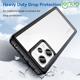 เคสโทรศัพท์มือถือ PC TPU แบบใส กันกระแทก สําหรับ Redmi Note …