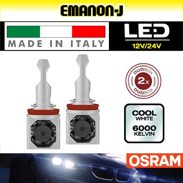 Osram LED Bulb Italy Lamp Headlights 65211CW/H11/H8/H16/HB4/9006