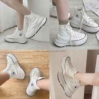 รองเท้า Converse Run Star Legacy Cx Future Comfort Hi Cream หญิง/ชาย ส่งฟรี