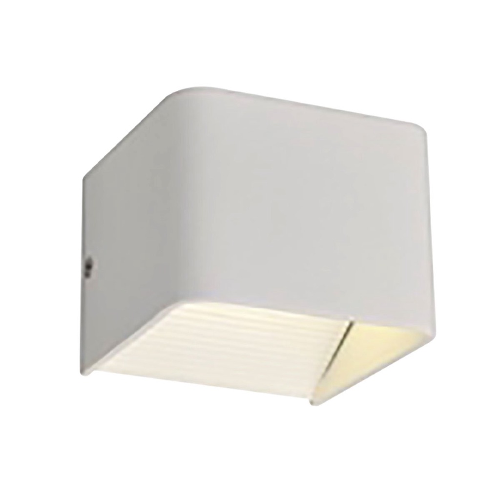 โคมไฟผนังภายในเหล็ก (LED 5W) LUZINO รุ่น L35040/1W5W/WH/100 สีขาว