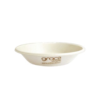 เกรซ รุ่น ชามกระดาษ ซิมเปิล L006ขนาด 680มล. x50 ใบGraczSimple BiodegradableBowl 680 ml