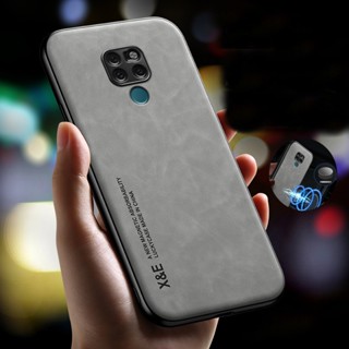 เคสโทรศัพท์หนัง ซิลิโคนนิ่ม กันกระแทก สําหรับ Huawei Mate 20 30 40 50 Pro 20X Y9S Y9 Prime 2019