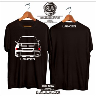 เสื้อยืด พิมพ์ลายรถยนต์ Mitsubihi Lancer Evolution 3 Evo 3