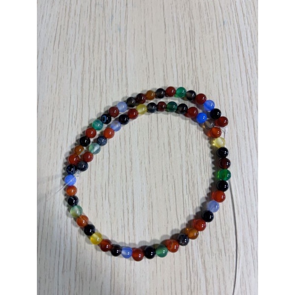 หินอาเกตสีสันธรรมชาติ4m6m8m10m12m - รูปที่ 2