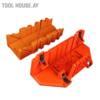 Tool House.ay กล่องใส่เลื่อยวงเดือนงานไม้ 22.5 45 90 องศากล่องเลื่อยปรับองศาที่มั่นคงสำหรับตกแต่งบ้าน