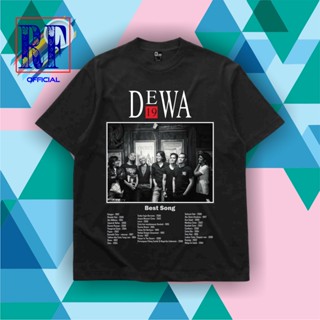 oversize T-shirt เสื้อยืด พิมพ์ลาย Dewa 19th BEST ALBUM BEST Song | โรมัน PICISAN | ห้าดาว | โมเดล Laskar Love Future FO