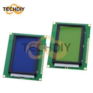 โมดูลหน้าจอ LCD 128*64 5V 12864 LCD พร้อมแบ็คไลท์ ST7920 พอร์ตขนาน LCD12864 สําหรับ arduino