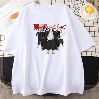 Tokyo Revengers Characters Cartoon Woman Man Tshirt Summer Oversized Tops Casual Fashion Tees Shirts Retro Funny T-_09