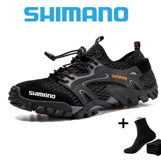 SHIMANO รองเท้ากีฬา ผ้าตาข่าย ระบายอากาศได้ดี เหมาะกับเดินป่ากลางแจ้ง แฟชั่นฤดูใบไม้ร่วง สําหรับผู้ชาย 2023