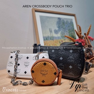 M.C.M AREN CROSSBODY POUCH TRIO in Visetos Original รีรันรุ่นสวยปังเกินต้าน กับไอเท็มที่ยูทูปเบอร์ต่างก็รีวิวให้คะแนนกัน