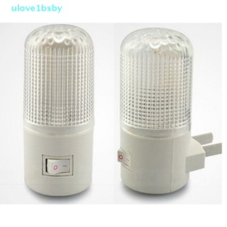 Ulove1bsby โคมไฟกลางคืน LED 4 ดวง AC 3W สําหรับติดตกแต่งผนังห้องนอน TH