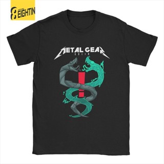 Mens Twin Snakes Death Stranding Kojima Hideo T Shirts 100% Cotton Clothing Cool Short Sleeve Round Collar T-Shirt_02