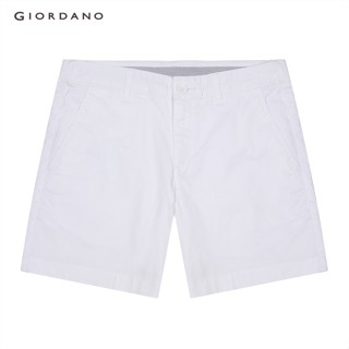 GIORDANO กางเกงขาสั้นผู้หญิง Womens Slim Fit Shorts 05403202