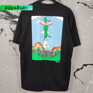 เสื้อ RIPNDIP เสื้อยืด RipNDip เสื้อ ripndip oversize ผ้าฝ้ายแท้