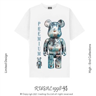 Bearbrick Premium hot trend summer 2022 unisex oversize T-shirt with super cheap cotton for men and women_05