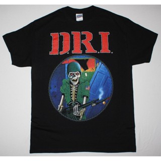 Yuanl5 [พร้อมส่ง] เสื้อยืดผ้าฝ้าย 100% พิมพ์ลาย Dr I Dirty Rotten Lp Imbeciles Crossover Thrash Gang Green Dri พลัสไซซ์