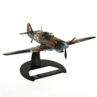 พร้อมส่ง โมเดลเครื่องบินรบ 1/72 World War II British Air Force Hawk Hurricane Fighter MK II