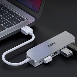 ฮับ USB ความเร็วสูง 4 พอร์ตฮับ USB 3.0 HUB Adapter สำหรับ PC แล็ปท็อปอุปกรณ์เสริมคอมพิวเตอร์