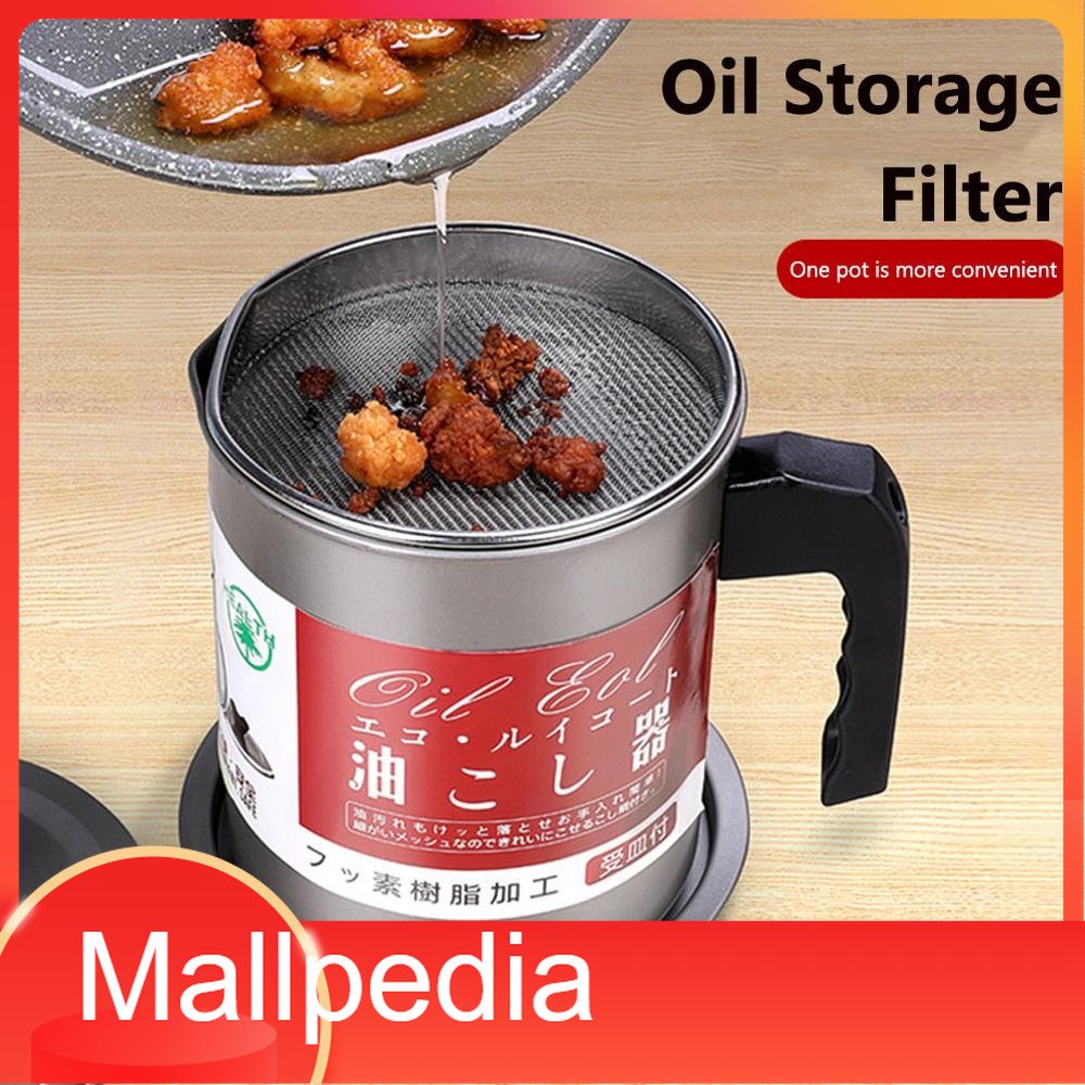 M8 HEALTH หม้อกรองน้ํามัน สแตนเลส 1.7L - G2103 - สีเทา V