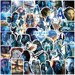 Z&amp;m❀ Avatar: สติกเกอร์ The Way of Water สําหรับตกแต่ง ❀ สติกเกอร์รูปลอก กันน้ํา สําหรับของเล่น 50 ชิ้น/ชุด