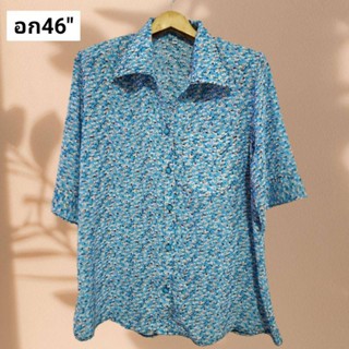 อก46 คุณแม่ ผ้าป๊อบปี้งานตัดเย็บเสื้อละเอียดผ้าเกรดเอไม่ต้องรีด
อก46"ฟรีไซส์42-46ใส่ใด้