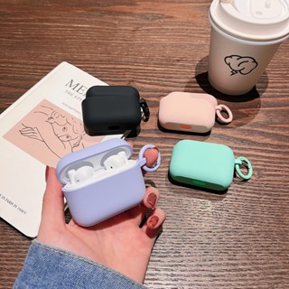 【Fashion】เคสหูฟังซิลิโคน Tpu สีพื้น พร้อมตะขอ สําหรับ Honor Earbuds X2