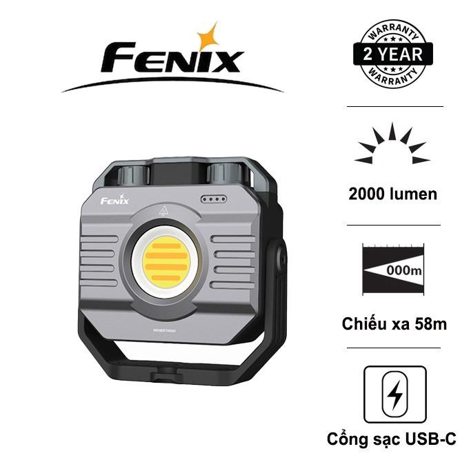 ไฟฉายแคมป์ปิ้ง Fenix CL28R 2000 ลูเมน ช่วง 58 ม. แบตเตอรี่ powerbank 10,000mAh