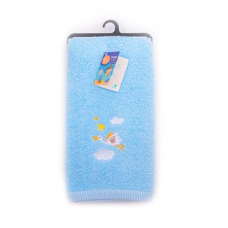 คิวท์แอนด์แคร์ผ้าขนหนูปักลาย ฟ้า 24X48CUTE AND CARE BABY TOWEL BLUE 24X48