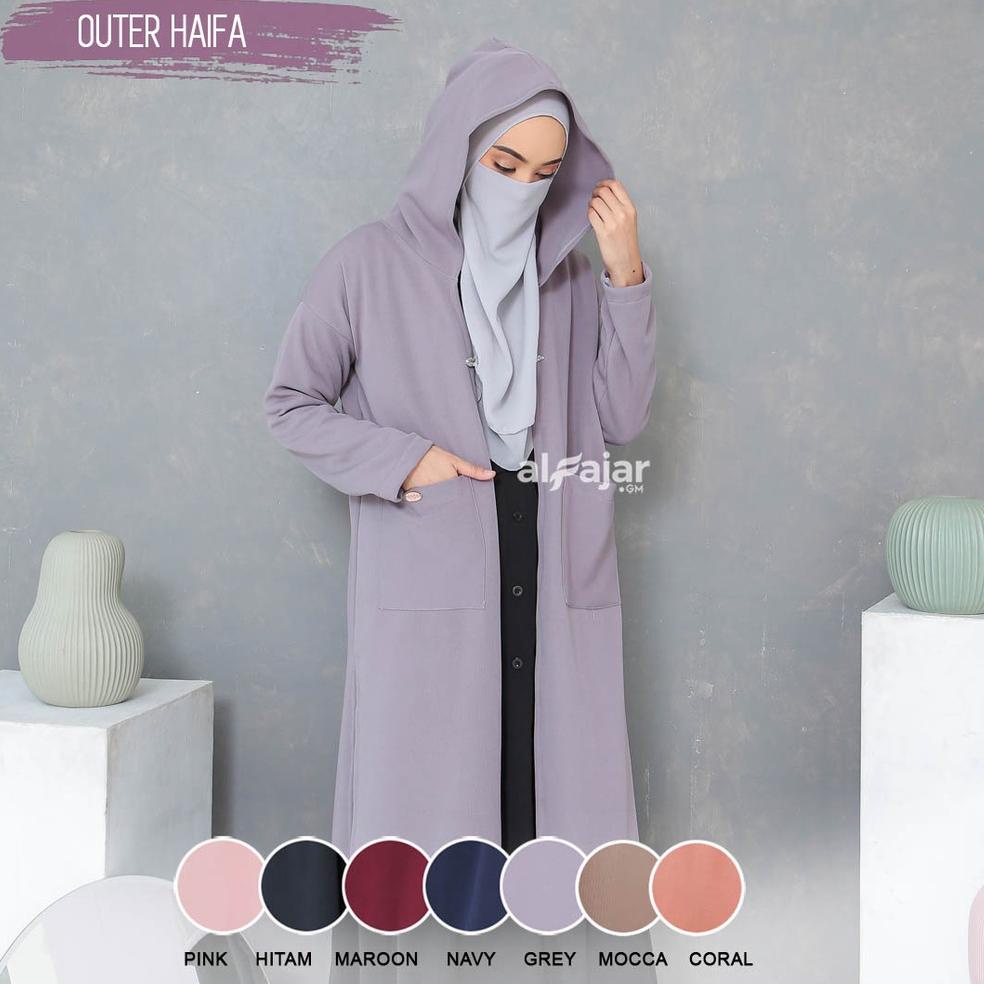 เสื้อฮู้ดด้านนอก Haifa Syari โดย Alfajar