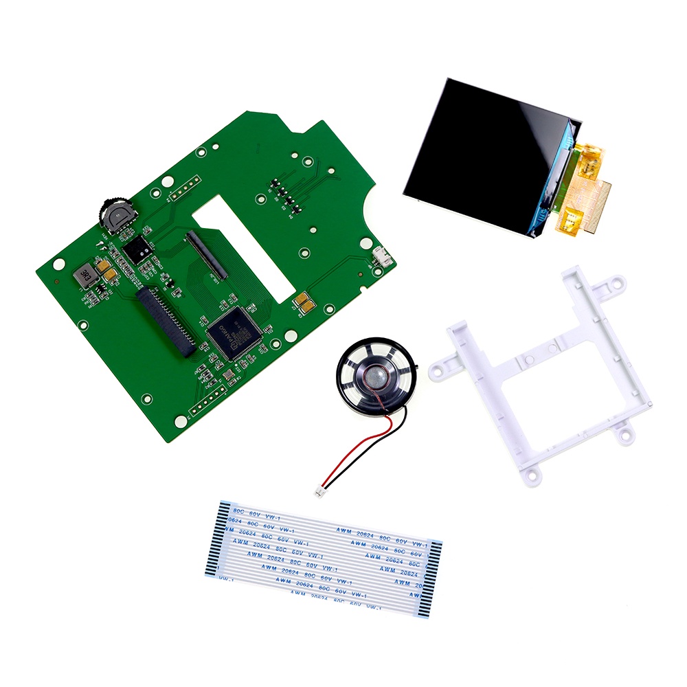 ชุดปรับแต่งหน้าจอ lcd 2.45 นิ้ว สําหรับ GB v4.0 Nintendo Gameboy GB DMG