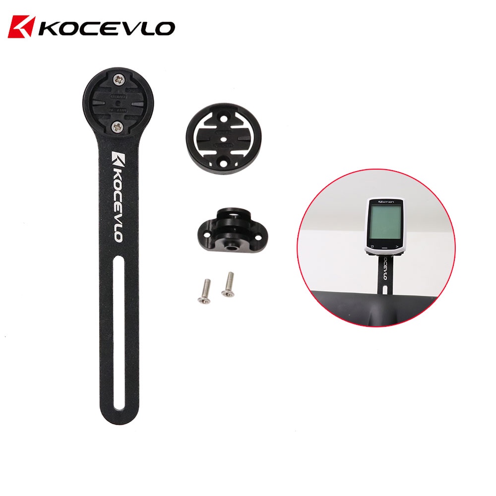 Kocevlo อุปกรณ์เมาท์ขาตั้ง GPS อะลูมิเนียมไฟเบอร์ วัดความเร็ว สําหรับ Garmin