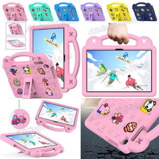 For Lenovo Tab M10 3rd Generation 10.1 Inch 2022 TB-328FU/TB-328XU Cute Pattern Kids EVA Shockproof Case With Foldable Bracket Tablet Cover