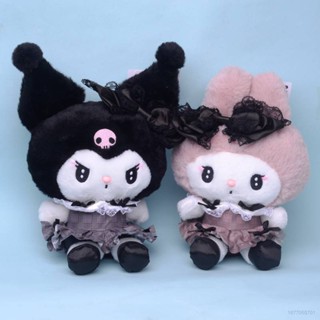 Ns3 Sanrio Kuromi Melody ตุ๊กตายัดนุ่น สไตล์โกธิค โลลิต้า ของขวัญสําหรับเด็ก ตกแต่งบ้าน ของเล่นสําหรับเด็ก