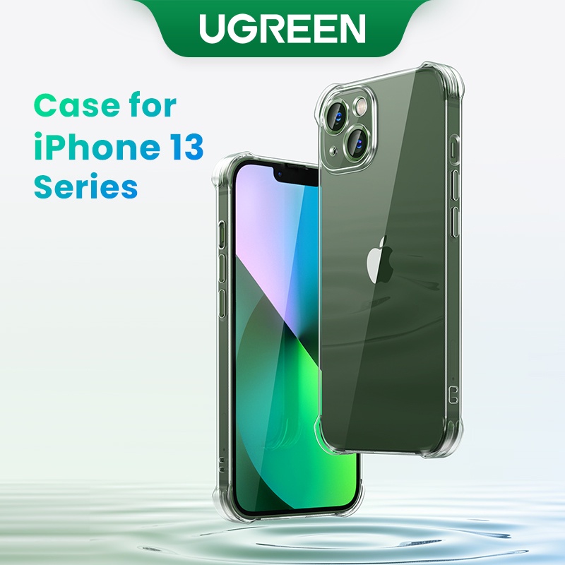 UGREEN เคสโทรศัพท์มือถือยาง Pu แบบนิ่มกันกระแทกสําหรับ compatible compatible for IPhone 13 /13 Pro c