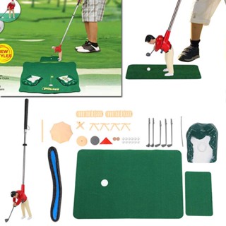  Childrens Mini Golf Club Game Set Toys Red Suitable Gift for Childrens Golf Game Set