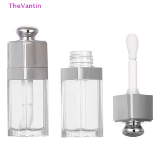 Thevantin หลอดเปล่า ทรงสี่เหลี่ยม ขนาด 10 มล. สําหรับใส่เครื่องสําอาง ลิปกลอส DIY