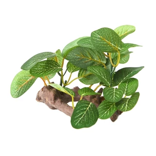 Ran ภูมิทัศน์ตู้ปลา Driftwood พร้อมพืชประดิษฐ์เรซิ่น Driftwood สาขา