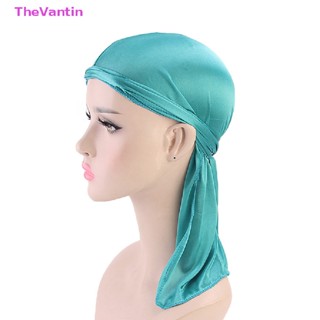 Thevantin หมวกผ้าโพกหัว ผ้าโพกหัว วิก Doo Men Sa Durag Biker Headwear Good goods สําหรับทุกเพศ