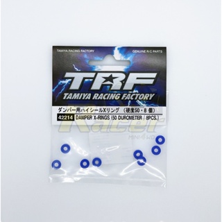 [ชุดแต่งรถบังคับ] TAMIYA 42214 Damper X-Rings (50 Durometer/8pcs.) ชุดแต่งทามิย่าแท้ rc