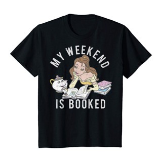 Mens boutique personalized T-shirt Beauty And The Beast Belle My Weekend Is Booked T-Shirt_01