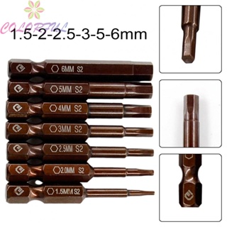 【COLORFUL】Screwdriver Bit Brown Chrome Vanadium Steel Durability For Power Tools