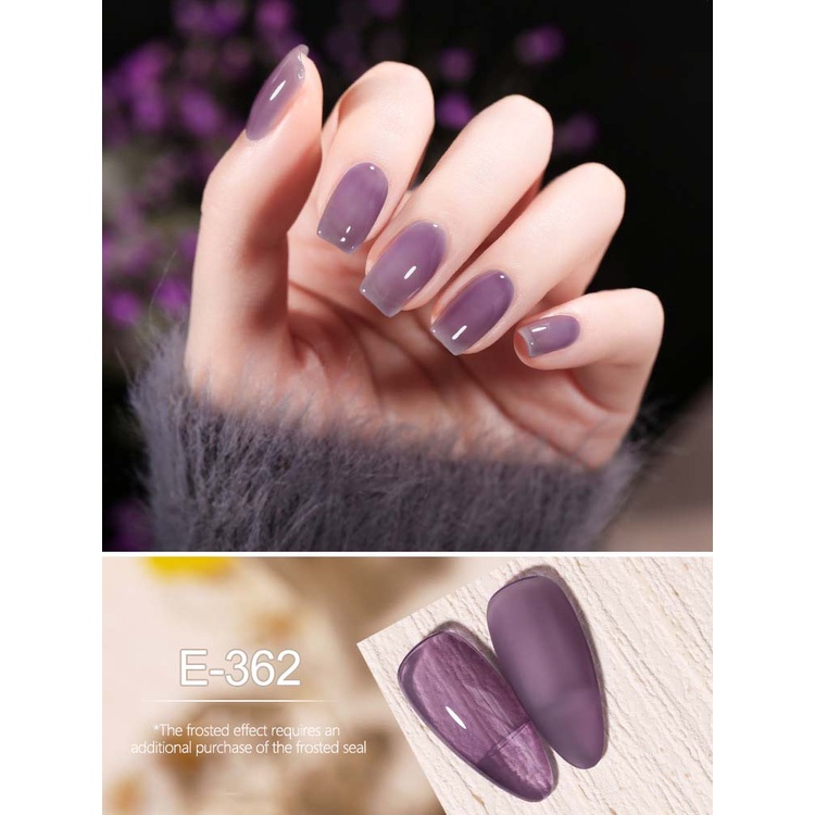 Gaoy ยาทาเล็บเจล รุ่น ไซรัป (รหัส E357-380), สีเจล GAOY สีทาเล็บเจล สีแน่น ขวดสวย ยาทาเล็บเจล สีเจลไซรัป สีเจลใสๆ สีเจลโทนสุขภาพดี เนื้อใสๆ ราคาถูก วุ้นสียาทาเล็บสด - รูปที่ 3