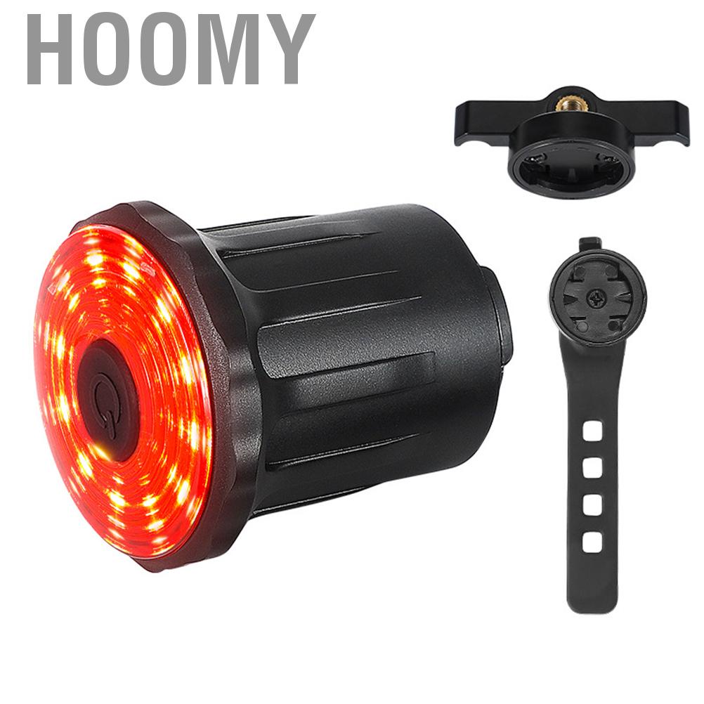 Hoomy Smart Bike Tail Light Auto On/Off Rechargeable Ultra Bright IPX6