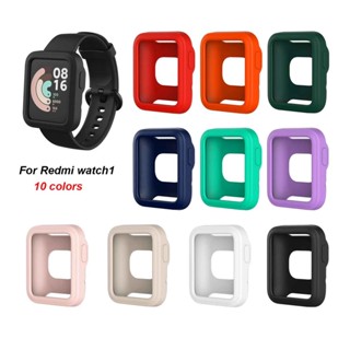 เคสซิลิโคน ป้องกันหน้าจอ สําหรับ Xiaomi Mi Watch Lite Redmi watch1 Smartwatch