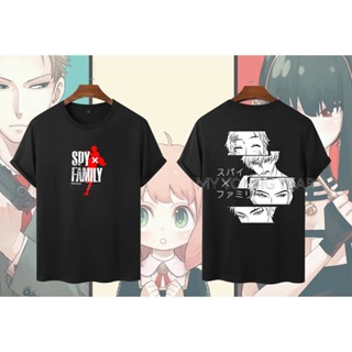 เสื้อ Spy X Family Shirt Anime T-shirt Twilight Loid Forger Unisex Pattern Printed Shirt_03