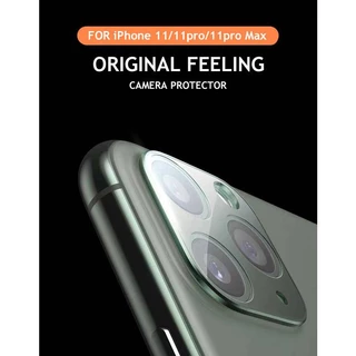 ฟิล์มกระจกนิรภัยกันรอยหน้าจอ ป้องกันเลนส์กล้อง ด้านหลัง หลากสี สําหรับ iPhone 11 Pro Max 11 11Pro 11Promax